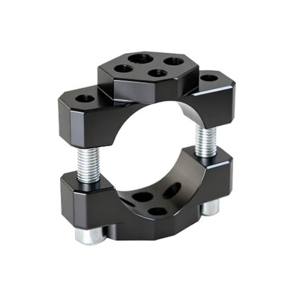 Universal Motorcycle Light Bracket – 22-32mm Handlebar Mount Clamp Holder for LED Spotlights, Fog Lights, Turn Signal Lights, Motorcycle Handlebar Bracket for Most Motorcycles