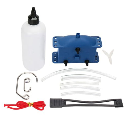 Universal Motorcycle Chain Cleaning Tool Chain Lube Brush Kit,Rust Prevention and Noise Reduction for Mountain Bikes - color: Blue
