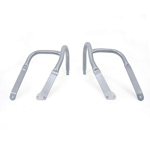 CHIFUN Engine Guard Front Highway Crash Bars Steel Replacement for BMW R1200RT 2005-2013 Silver Motorcycle Frame Protection Bars - color: Silver