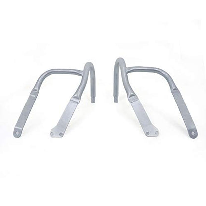 CHIFUN Engine Guard Front Highway Crash Bars Steel Replacement for BMW R1200RT 2005-2013 Silver Motorcycle Frame Protection Bars - color: Silver