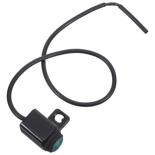 Universal Motorcycle Handlebar Switch Black Push Button Waterproof Toggle Switch for Headlight Fog Light Spotlights Motorcycle Lighting Control