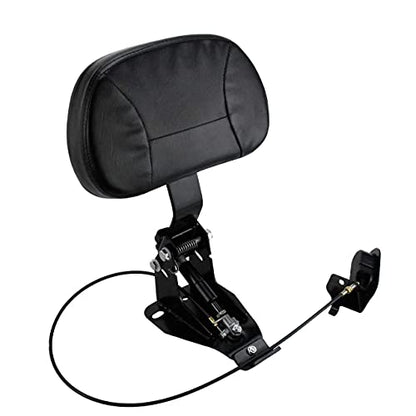 Adjustable Driver Backrest Mounting Kit Fits for Harley Touring Road King Electra Glide CVO 2009-2020 - color: #2 Black Arm