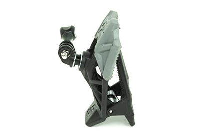 Dango Design Gripper Mount for GoPro/Osmo/Insta360 | Universal Helmet Clamp Mount for Action Cameras | Dirtbike, Motocross, Enduro, Motorcycle, and ATV Helmets | Stealth Black - color: Stealth Black