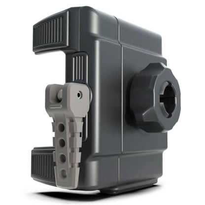 Ciro 50313 Handlebar Mount Smartphone/GPS Holder With Charger, Black - color: Black