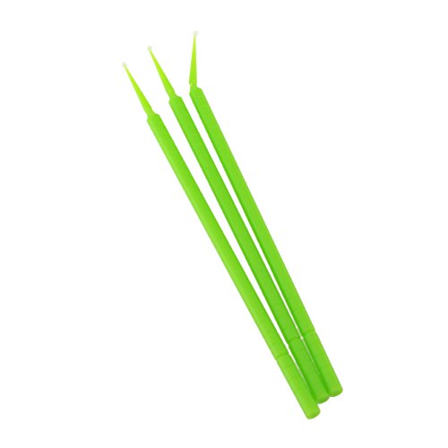 BeeSure BE503T Micro-Applicators, Fine Tip, Disposable, Green, Pack of 400 - style: Fine Tip