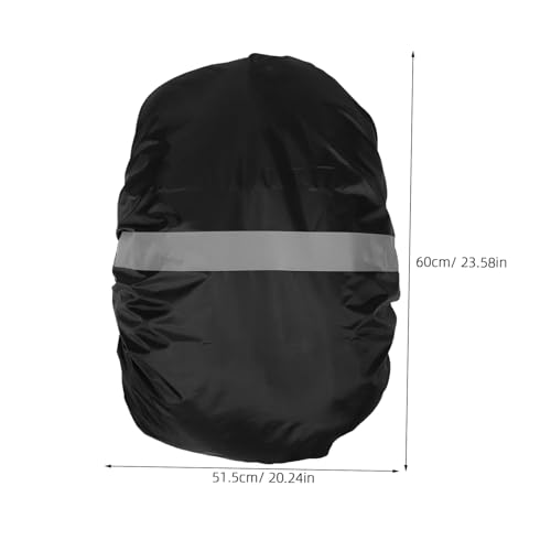 Reflective Hiking Backpack Cover with Elastic Band Rain Protection for Outdoor Adventures Lightweight and Portable Enhanced Night Visibility for Camping and Biking Fits Backpacks