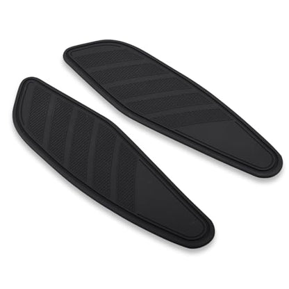 Motorcycle Tank Protector, Non-Slip Gas Tank Pad Sticker Set, Black Rubber Protection for Yamaha XSR700 2018-2025, Vehicle Specific Fit