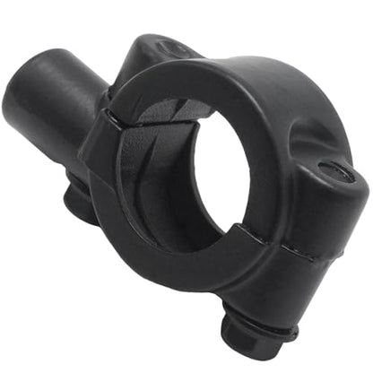 7/8" 22mm Motorcycle Mirror Mount 10mm Thread Mirrors Mounts Adapter, Handle Bar Clamps for Motorcycles ATV Scooter Bicycle Bike Handlebar Mirror Clamp Bracket Black (Pack of 2) - size: 7/8" Handlebar 10mm Thread