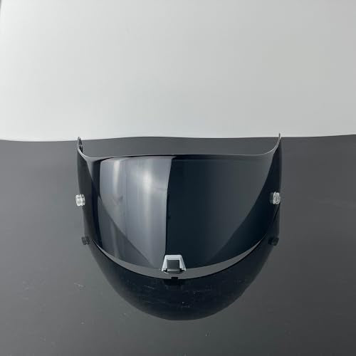 R1 Air Helmet Visor Replacement,Tinted Motorcycle Helmet Face shield Windshield lens for R1,R1 Air,R1 EVO,T520,ST1400,391 (Deep Black) - color: Deep Black