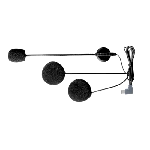 EJEAS Helmet Bluetooth Headset Headphone Accessory with Noise Cancellation for V6PRO/V4Plus Motorcycle Helmet Bluetooth Intercom