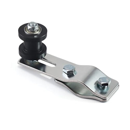 Chain Tensioner Adjuster W/8mm chain tensioner Guide wheel for 49cc 60cc 66cc 80cc Engine Motorized Bicycle Dirt Bike ATV bicycles（Black） - color: black