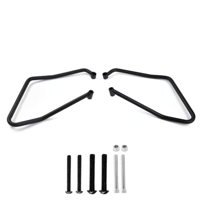 2004-2016 Saddlebags Support Brackets Rack for Harley Davidson Sportster Custom Roadster Low XL883 XL1200 Models, Black (2004-2016) - size: Sportster 2004-2016
