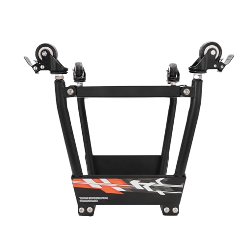 Dirt Pit Bike Stand 1100 lbs Load Capacity Detachable Lift Maintenance Universal Stand for Surron MX Moto Tuttio Motocross Enduro Dual Sport Ebike Steel Heavy Duty Anti Slip Panel Hoist