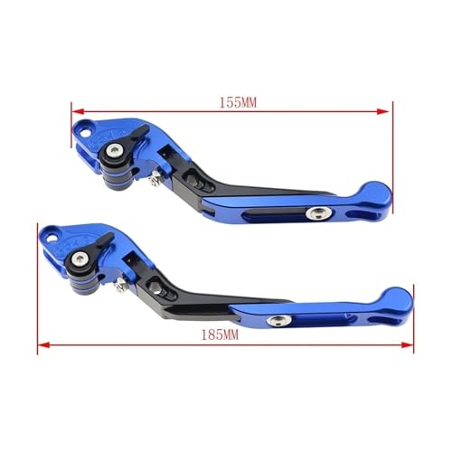 Motorcycle Clutch Brake Lever Handle for Bonneville T120 T100 2016-2022 Adjustable Clutch Handles for Bonneville Bobber 2017-2022 Folding Extendable Brake Levers