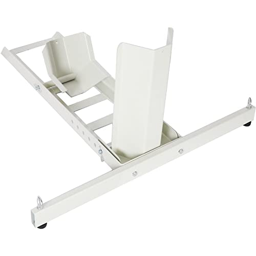 Montary Motorcycle Front Tire Chock, 1800 Lb, Capacity Motorcycle Stand/Wheel Chock for 15"-22" Wheels, Adjustable Heavy Duty Motorbike Front Chock with 4 Sets Tie Down - size: 1800 Lb with 4 Sets Tie Down