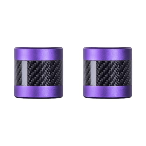 Advanblack Protek Machined CNC Alumium with Carbon Fiber Inlay Crash Bar Slider (Purple CNC w/Carbon Inlay) - color: Purple CNC w/ Carbon Inlay