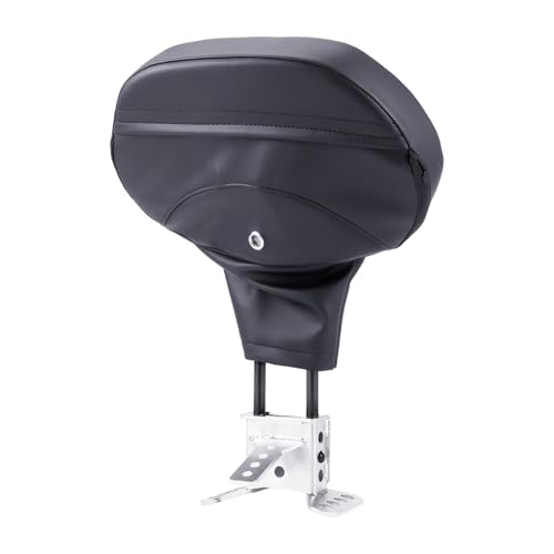 Adjustable Rider Backrest, Detachable Plug-in Driver Backrest Pad with Mounting Kit For Harley Touring CVO Electra Glide Road Glide Road King Street Glide 2009-2025