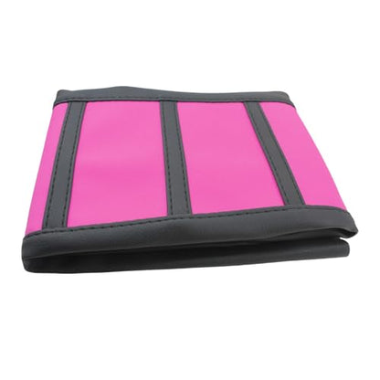 Universal Motorcycle Seat Cover Non-Slip Suitable Rubber Striped Seat Covers Soft for CRF150F CRF230F CRF250F CRF 150F 230F 450F 450R 250R Dirt Pit Bike Motocross Motorbike Off Road (Pink) - color: Pink