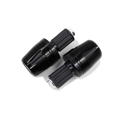 Motorcycle Handlebar Protector Frame Slider Handlebars Grips Bar Ends Universal 7/8" Vibration Heavy Weights Plug Handle Sliders For Dirt Bike(Black) - color: Black