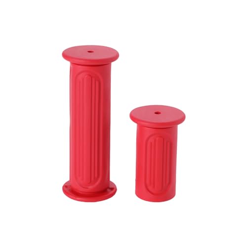 KAMIER Handlebar Grips for Razor MX350 MX400 MX650 MX500 SX500 Mcgrath Dirt Bike E325 E300 E200 E100 Pocket Mod Electric Scooter Dirt Quad 4 Wheeler RSF650 Off Road Motocross Mini Pocket Bike Parts - color: red