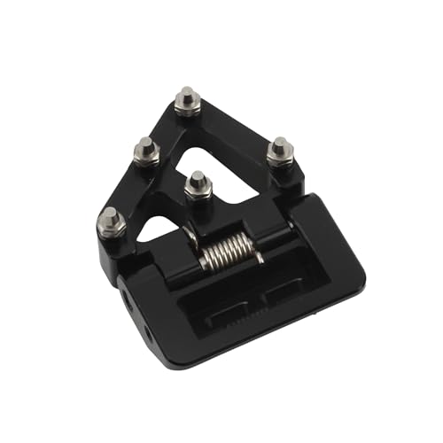 Motorcycle Folding Rear Brake Pedal Step Tip Plate,Dirt Bike CNC Rear Brake Pedal Plate For 125-501 TE/TE i/FE/TX/FX/TC/FC GasGasEX/EC/MC 125-500XC/XCF/XCW/SX/SXF/EXC/EXCF/TPi/6D 17-22(Black) - color: Black