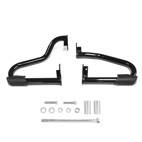 MZS Motorcycle Crash Bar Engine Guard Compatible with Rebel 1100 CMX CMX1100 DCT 2021-2025, 1.25" Highway Bars Frame Guard Tip-Over Protection Black