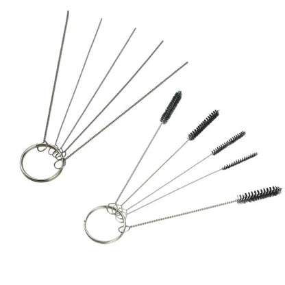 Carburetor Carbon Dirt Jet Remover Cleaning Needles Brushes Wires Set For Auto Motorcycle ATV Chainsaw