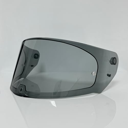 Assault Helmet Visor,Motorcycle Helmet Shield Replacement UV Protection Windshield Compatible With Assault,Stream,Rapid,Storm,FF320,FF328,FF353,FF800(Light Black) - color: Light Black