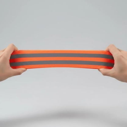 1 Pack Reflective Running Gear Bands - color: Orange