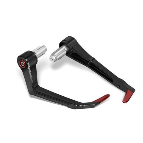 MFGZD CNC Brake Clutch Lever Guards,16-22mm Universal Motorcycle Handguards for Ninja500 Ninja650 ZX6R R7 R1 CBR500RR CBR600RR CBR1000RR MT09 ZX10R Z650 GSXR 600 750 1000 GSX-8R GSXS950 etc - color: Red