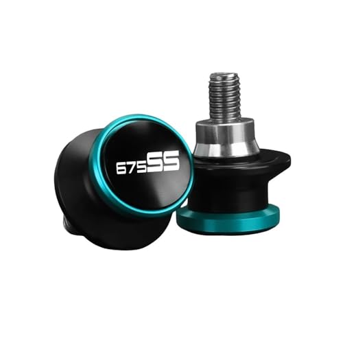 Moto Frame Sliders For CFMOTO 675SS 2024 2025 2026 Swingarm Spools 10MM Motorcycles Accessories Rear Stand Screws Sliders - color: C light blue M10