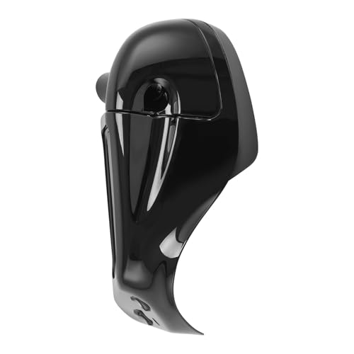 XFMT Motorcycle Lower Fairing Lower Vented Leg Fairing with 6.5" Speaker Pods & Grills Fit For Harley Davidson Touring Road King Street Glide Electra Glide 2014-2024, Vivid Black - color: W/ Speaker Pods For '14-'24