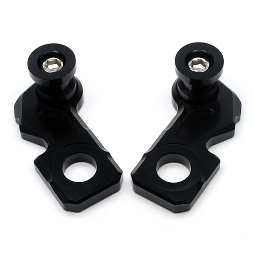 MZS Motorcycle Swingarm Spools Sliders, Rear Wheel Axle Stand Pick Up Hook Chain Adjuster Block Compatible with CB650R 2019-2025 / CBR650R 2019-2025 / CB650F 2018 / CBR650F 2014-2018