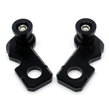 MZS Motorcycle Swingarm Spools Sliders, Rear Wheel Axle Stand Pick Up Hook Chain Adjuster Block Compatible with CB650R 2019-2025 / CBR650R 2019-2025 / CB650F 2018 / CBR650F 2014-2018