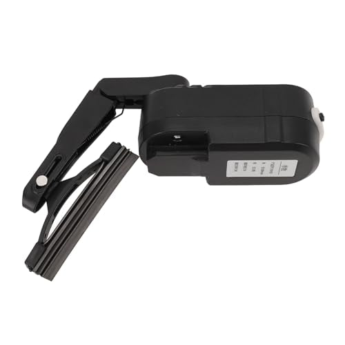 RiToEasysports Motorcycle Helmet Wiper Motorbike Visor Wiper Universal Helmet Rechargeable 2 Speed Switch 800mAh Battery with Extendable Bracket for Most Motorcycle Electric Vehicle