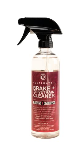 SILCA Ultimate Brake and Drivetrain Cleaner for Bicycles, best for disc brakes chains and cassette, 16 ounce spray bottle, purple foam encapsulates grit and grime - style: Step 1: DETOX - Brake and Drivetrain cleaner