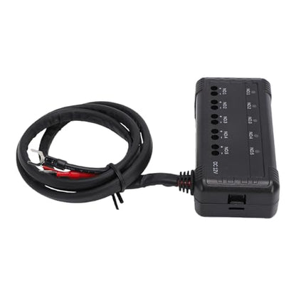Motorcycle Fuse Box, 20A 5 Circuit Terminal Block with LED Indicator for Cars Motorcycles ATV UTV, PC Material Insulation Heatproof