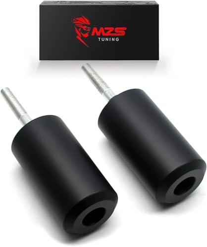MZS Motorcycle Frame Sliders Compatible with MT09 MT-09 SP 2021 2022 2023 2024 2025 2026, Falling Crash Protector Guards Engine Fairing Protection No Cut Kits Black - size: MT09/MT09 SP