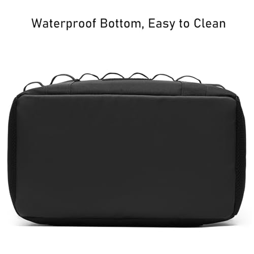 Tactical Camping Storage Bag 14L Tactical Utility Tote Bag Camping Cookware Organizer Trunk Organizer - color: Black