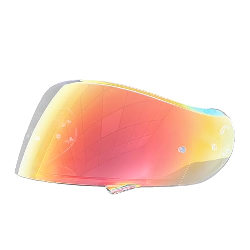 Neotec 2 Helmet Visor Replacement for,CNS-3 UV Protection Helmet Face Shield Compatible with SHOEI Neotec 2(Revo Clear Red) - color: Revo Clear Red- Day and Night Use