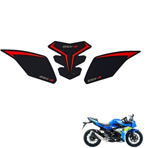 Tank Pad Sticker For GSX250R Thermal Insulation, Damage Prevention, Coating Protection,The Fuel Tank Pad, GSX250R Accessories (Red B) - color: Red B