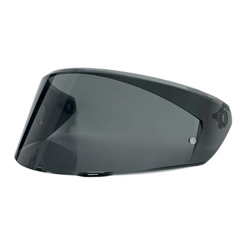 New K3(Size S,M,L) Helmet Visor Replacements,UV Protection Helmet Shield Visor Windshield Compatible with AGV K3 DOT(E2206) Helmets,2023 Model(Light Black) - color: Light Black-day and Night Use