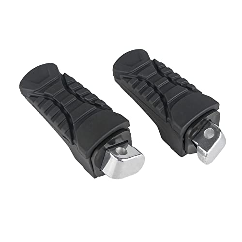 Motorcycle Footrest Footpeg Motorcycle Passenger Footrest Foot Peg for R1250GS R1200GS for Adventure S1000XR 2014-2023 Aluminum Footpeg Bracket Rubber Cover - color: Un Juego