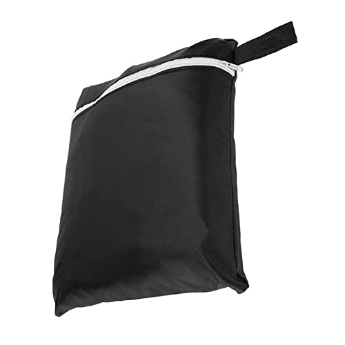 Scooter Covers Moped Cover Motorcycle Prevent Rain Sun for Any Season and Weather with Holes Black 55.1"x25.9"x35.8"