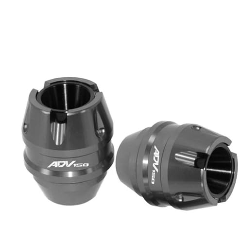 Engine Accessories Front Rear Wheel Axle Fork Crash Sliders Fall Protection for ADV150 ADV350 ADV 150 350 (Color : Front Gray5) - color: Front Gray5
