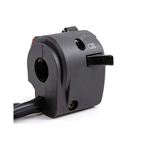 Universal Motorcycle Switch 7/8” 22mm Motorcycle Horn Button Blinker Fog Light Light Start Handlebar Electric Control Switch