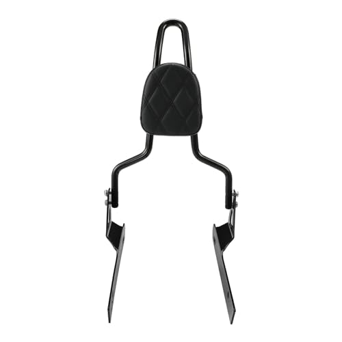 XFMT Motorcycle Black Detachable Sissy Bar Passenger Bcakrest Pad For Harley Dyna Low Rider Street Bob Fat Bob 2006-2017