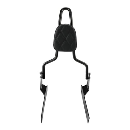 XFMT Motorcycle Black Detachable Sissy Bar Passenger Bcakrest Pad For Harley Dyna Low Rider Street Bob Fat Bob 2006-2017