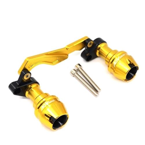 Engine Accessories Front Rear Wheel Axle Fork Crash Sliders Fall Protection for ADV150 ADV350 ADV 150 350 (Color : Rear Glod8) - color: Rear Glod8