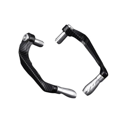 Handguard Motorcycle Handlebar Grips Guard Brake Clutch Lever Protector for Yam&aha YZF R1 R6 2005 2006 2007 2008 2009 2010 2011 2012 2013, Silver - color: Silver